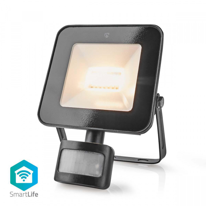 Nedis Smartlife Buitenlamp | Bewegingssensor | 1500 lm | Wi-Fi | 20 W | Dimbaar Wit | 3000 - 6500 K | Aluminium | Android™ / IOS in de groep HUISHOUDEN & TUIN / Smart home / Slimme verlichting bij TP E-commerce Nordic AB (C03296)