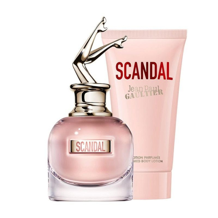 Giftset Jean Paul Gaultier Scandal Edp 50ml + Body Lotion 75ml in de groep BEAUTY & HEALTH / Cadeausets / Cadeausets voor haar bij TP E-commerce Nordic AB (C03349)