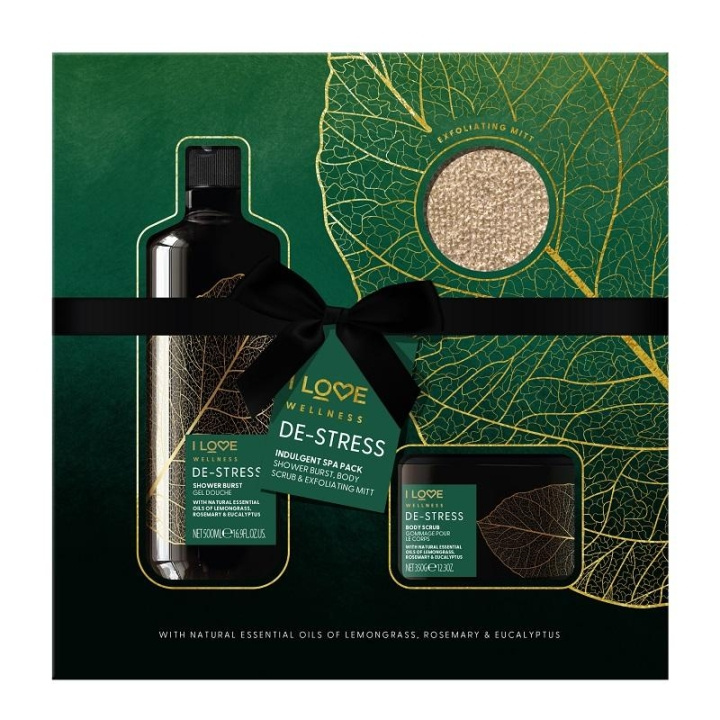 Giftset I Love Wellness De-stress Indulgent Spa Pack in de groep BEAUTY & HEALTH / Cadeausets / Cadeausets voor haar bij TP E-commerce Nordic AB (C03358)