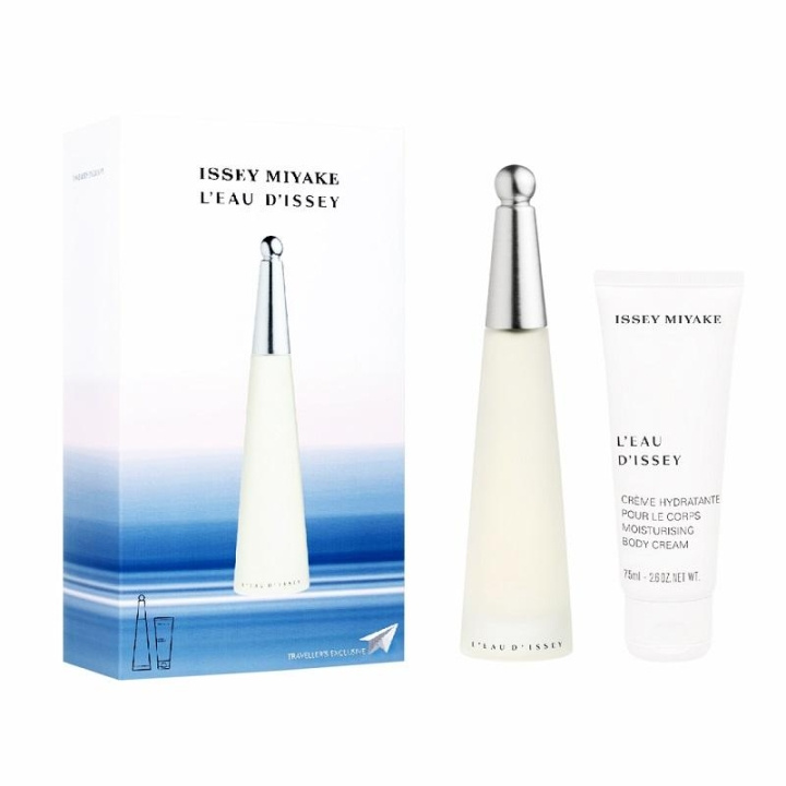 Giftset Issey Miyake L\'Eau d\'Issey Edt 100ml + Body Lotion 75ml in de groep BEAUTY & HEALTH / Cadeausets / Cadeausets voor haar bij TP E-commerce Nordic AB (C03367)