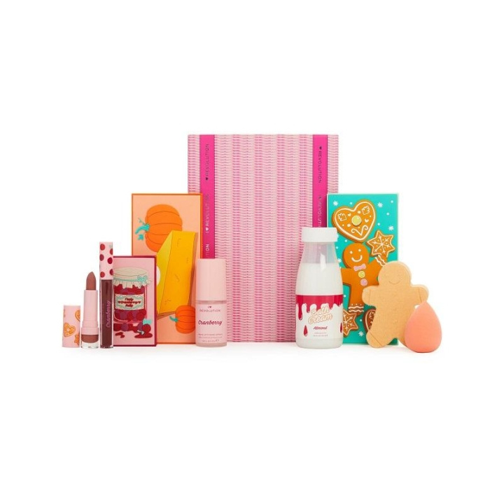 Giftset Makeup Revolution The Tasty Christmas Hamper Collection in de groep BEAUTY & HEALTH / Makeup / Tools & Make-up set / Make-up set bij TP E-commerce Nordic AB (C03425)