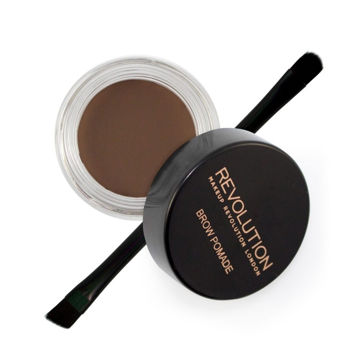 Makeup Revolution Brow Pomade - Dark Brown in de groep BEAUTY & HEALTH / Makeup / Ogen & Wenkbrauwen / Wenkbrauwpotloden bij TP E-commerce Nordic AB (C03651)