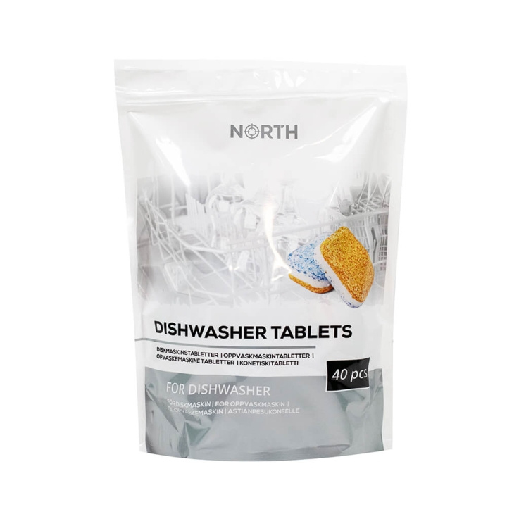 NORTH Capsule for Dishwasher 40-pack in de groep HUISHOUDEN & TUIN / Schoonmaakproducten / Wasmiddel bij TP E-commerce Nordic AB (C03724)