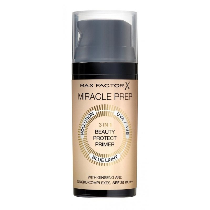 Max Factor Mir Prep 3 In 1 Beauty Protect Primer in de groep BEAUTY & HEALTH / Makeup / Make-up gezicht / Foundation bij TP E-commerce Nordic AB (C03810)