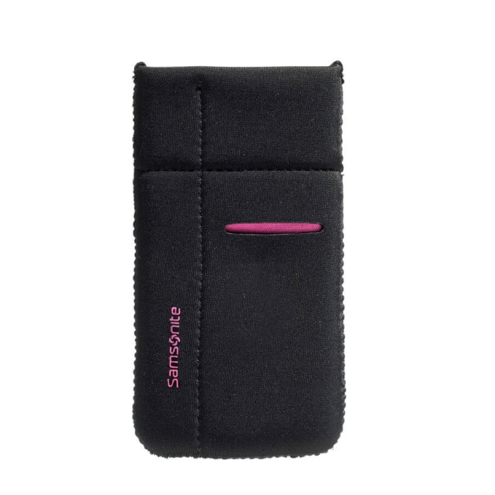 SAMSONITE Mobile Bag Airglow Neoprene Medium Pink in de groep SMARTPHONE & TABLETS / Mobielbescherming / Universele bescherming / Wallet Case bij TP E-commerce Nordic AB (C03847)