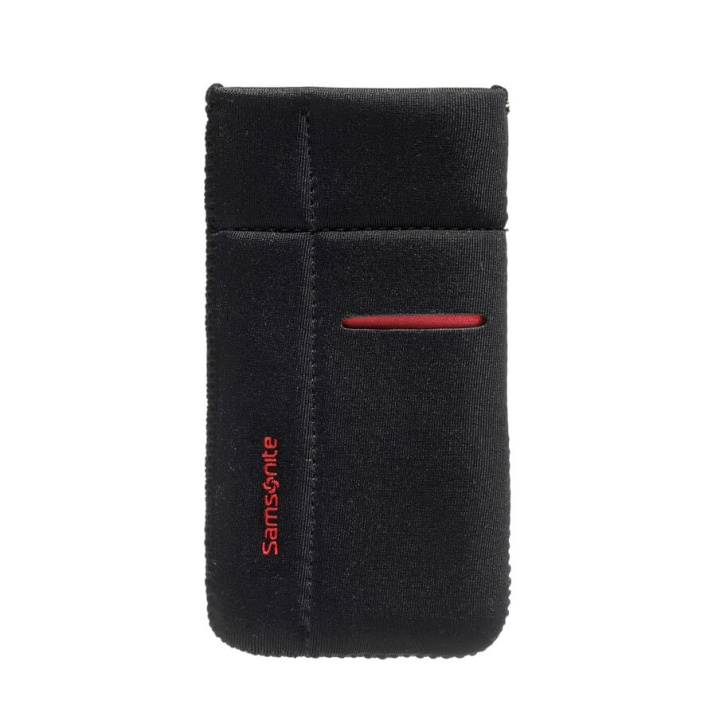 SAMSONITE Mobile Bag Airglow Neoprene Medium Red in de groep SMARTPHONE & TABLETS / Mobielbescherming / Universele bescherming / Wallet Case bij TP E-commerce Nordic AB (C03848)