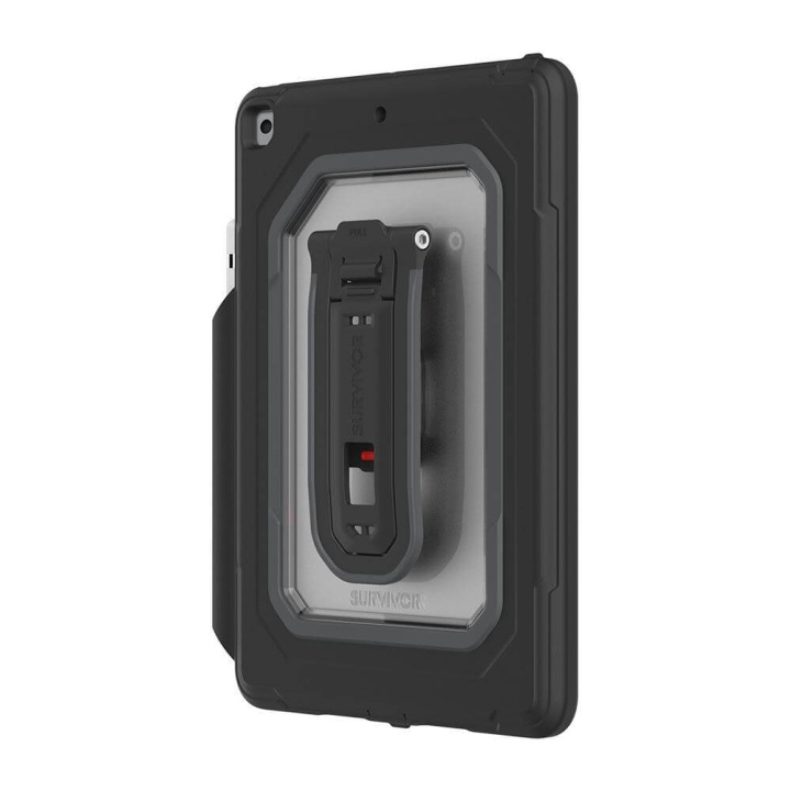 SURVIVOR Tabletcase All-Terrain iPad 10.2 9/8/7th Gen Black in de groep SMARTPHONE & TABLETS / Tablet bescherming / Apple iPad bij TP E-commerce Nordic AB (C03892)