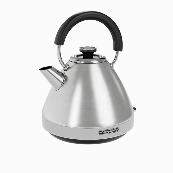 MORPHY RICHARDS Kettle Venture Pyramid Brushed in de groep HUISHOUDEN & TUIN / Huishoudelijke apparaten / Water & Sap / Waterkokers bij TP E-commerce Nordic AB (C03896)