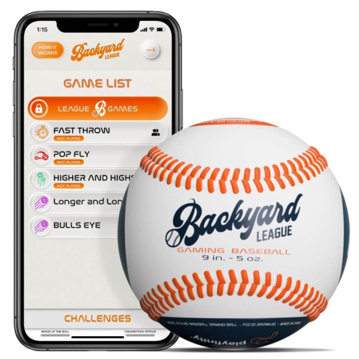 PLAYFINITY Backyard League Bundle Ball and Sensor 2021 in de groep SPORT, VRIJE TIJD & HOBBY / Oefen materiaal / Training-accessoires bij TP E-commerce Nordic AB (C03929)