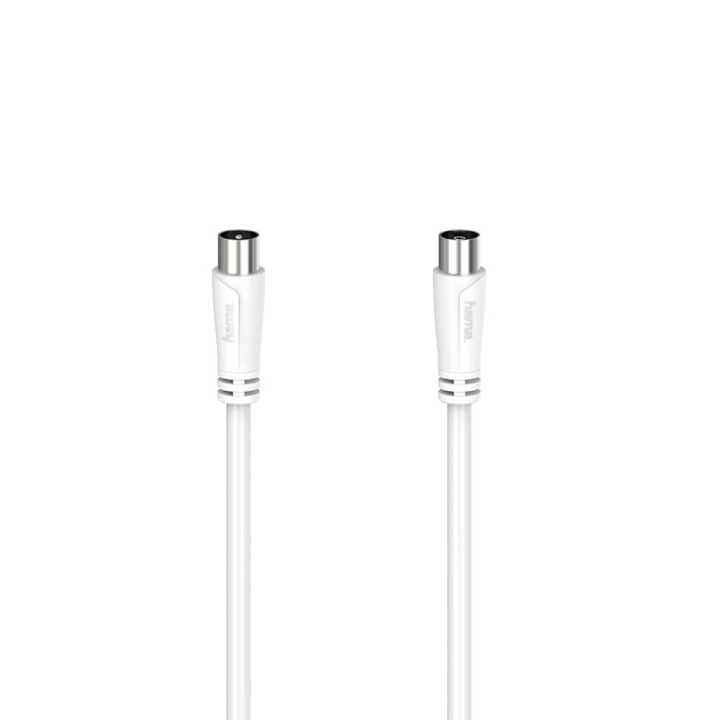 HAMA Antenna Cable 90dB 0.75m White in de groep HOME ELECTRONICS / Kabels & Adapters / Antennekabels & Accessoires / Antennekabels bij TP E-commerce Nordic AB (C03934)