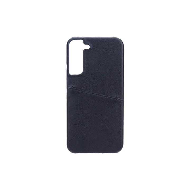 ONSALA Mobilecover Black with Cardpocket Samsung S22+ in de groep SMARTPHONE & TABLETS / Mobielbescherming / Samsung bij TP E-commerce Nordic AB (C03979)