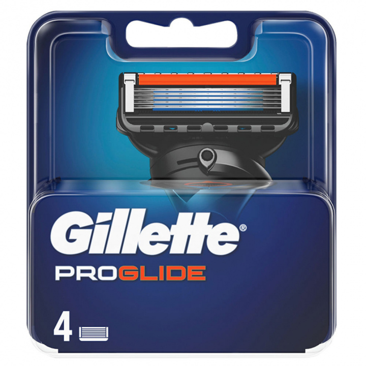 Gillette Fusion Proglide 4-pack in de groep BEAUTY & HEALTH / Haar & Styling / Scheren & Trimmen / Scheermessen & Accessoires bij TP E-commerce Nordic AB (C04081)