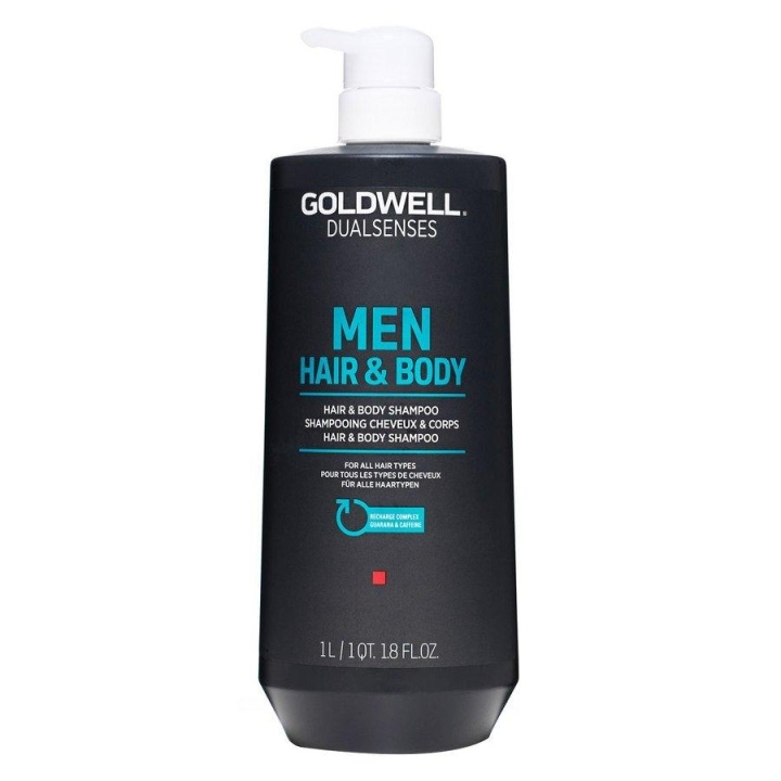 Goldwell Dualsenses Men Hair & Body Shampoo 1000ml in de groep BEAUTY & HEALTH / Haar & Styling / Haarverzorging / Shampoo bij TP E-commerce Nordic AB (C04097)