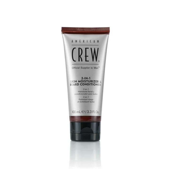 American Crew 2 In 1 Skin Moisturizer And Beard Conditioner 100ml in de groep BEAUTY & HEALTH / Haar & Styling / Baardverzorging / Baardbalsem bij TP E-commerce Nordic AB (C04117)