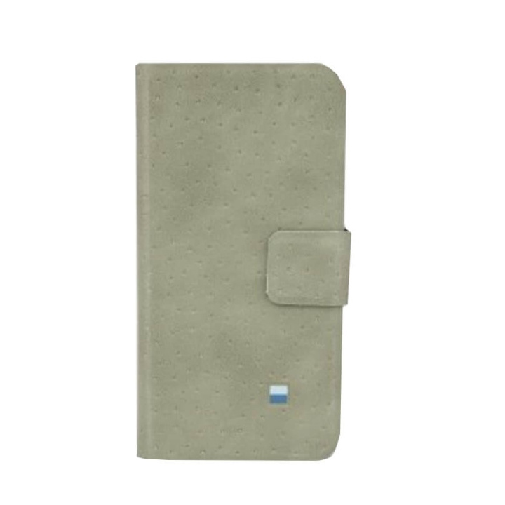 Smartphone Booklet Air for Ap ple iPhone 5S, L, Aqua/Grey in de groep SMARTPHONE & TABLETS / Mobielbescherming / Apple / iPhone 5/5S/SE / Hoesjes bij TP E-commerce Nordic AB (C04202)