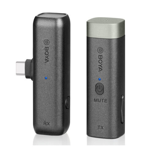 BOYA Mikrofon Smartphone Wireless BY-WM3U USB-C in de groep SMARTPHONE & TABLETS / Overige accessoires / Gadgets bij TP E-commerce Nordic AB (C04204)