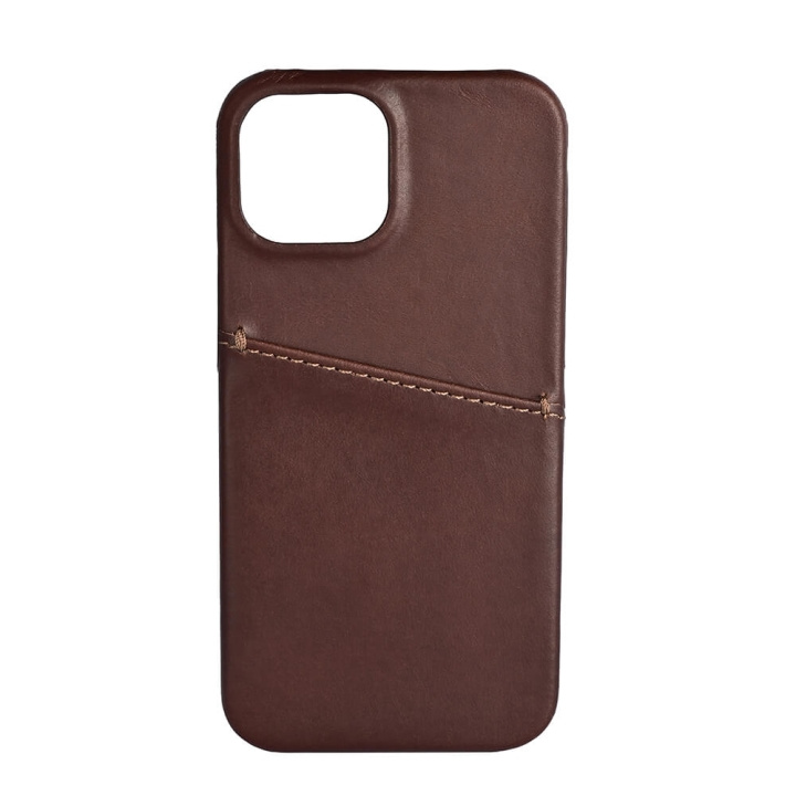 Buffalo Mobielhoesje Leer Bruin - iPhone 13 Mini in de groep SMARTPHONE & TABLETS / Mobielbescherming / Apple / iPhone 13 Mini / Hoesjes bij TP E-commerce Nordic AB (C04206)