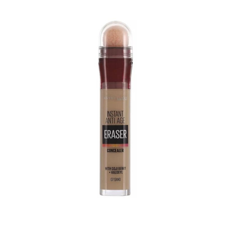 Maybelline Instant Anti Age Eraser Concealer - 07 Sand in de groep BEAUTY & HEALTH / Makeup / Make-up gezicht / Concealer bij TP E-commerce Nordic AB (C04347)