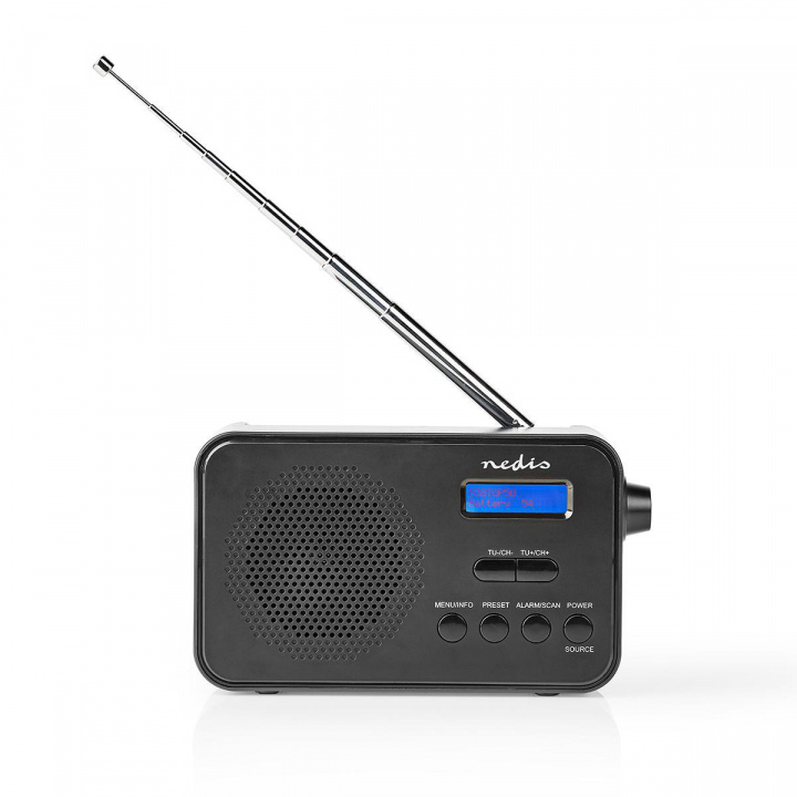 Nedis DAB+ Radio | Draagbaar Model | DAB+ / FM | 1.3 