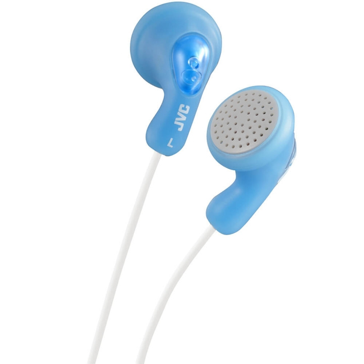 JVC Headphone F14 Gumy In-Ear Blue in de groep HOME ELECTRONICS / Audio & Beeld / Koptelefoon & Accessoires / Koptelefoon bij TP E-commerce Nordic AB (C04408)