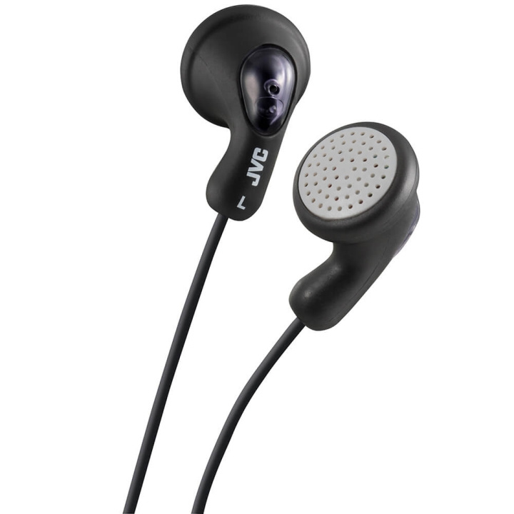 JVC Headphone F14 Gumy In-Ear Black in de groep HOME ELECTRONICS / Audio & Beeld / Koptelefoon & Accessoires / Koptelefoon bij TP E-commerce Nordic AB (C04409)