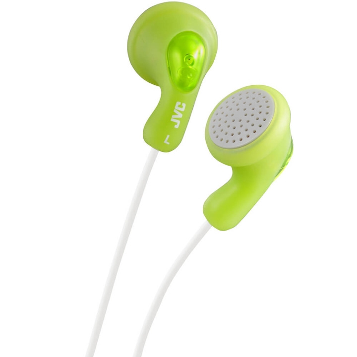 JVC Headphone F14 Gumy In-Ear Green in de groep HOME ELECTRONICS / Audio & Beeld / Koptelefoon & Accessoires / Koptelefoon bij TP E-commerce Nordic AB (C04410)