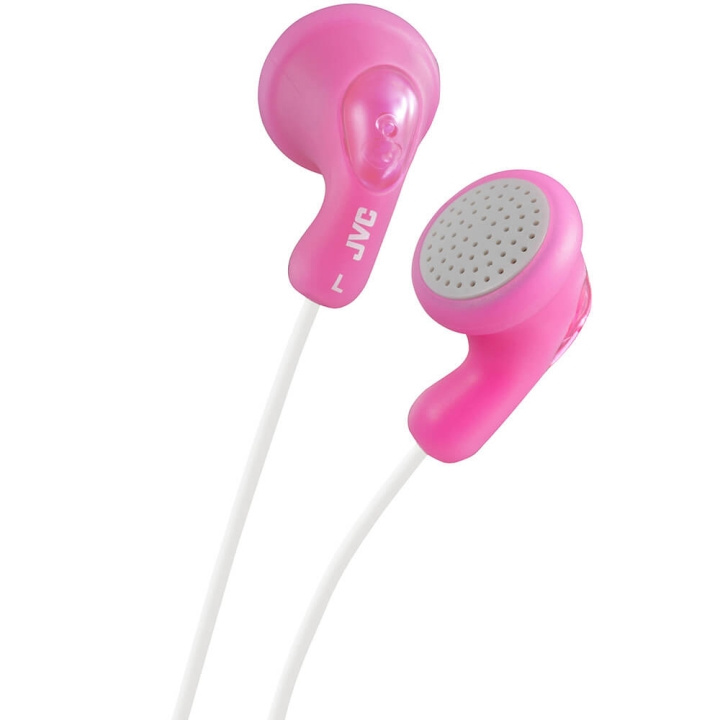 JVC Headphone F14 Gumy In-Ear Pink in de groep HOME ELECTRONICS / Audio & Beeld / Koptelefoon & Accessoires / Koptelefoon bij TP E-commerce Nordic AB (C04411)