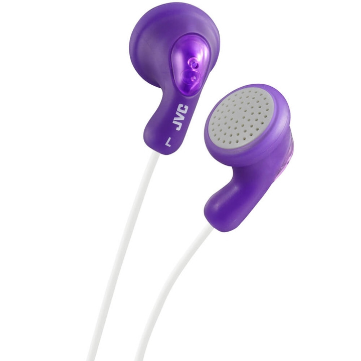 JVC Headphone F14 Gumy In-Ear Violet in de groep HOME ELECTRONICS / Audio & Beeld / Koptelefoon & Accessoires / Koptelefoon bij TP E-commerce Nordic AB (C04413)