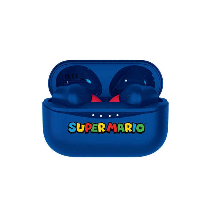 Super Mario Headphone In-Ear TWS Blue in de groep HOME ELECTRONICS / Audio & Beeld / Koptelefoon & Accessoires / Koptelefoon bij TP E-commerce Nordic AB (C04419)