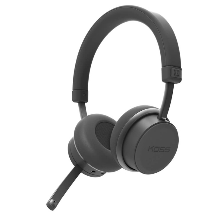 KOSS Headset CS340iBT Qz Over-Ear Mic Remote Black in de groep COMPUTERS & RANDAPPARATUUR / Computeraccessoires / Koptelefoon bij TP E-commerce Nordic AB (C04480)