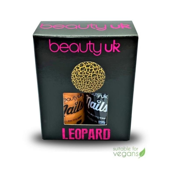 Beauty UK Nails Wild Things - Leopard 2x11ml in de groep BEAUTY & HEALTH / Manicure/pedicure / Nagellak bij TP E-commerce Nordic AB (C04521)