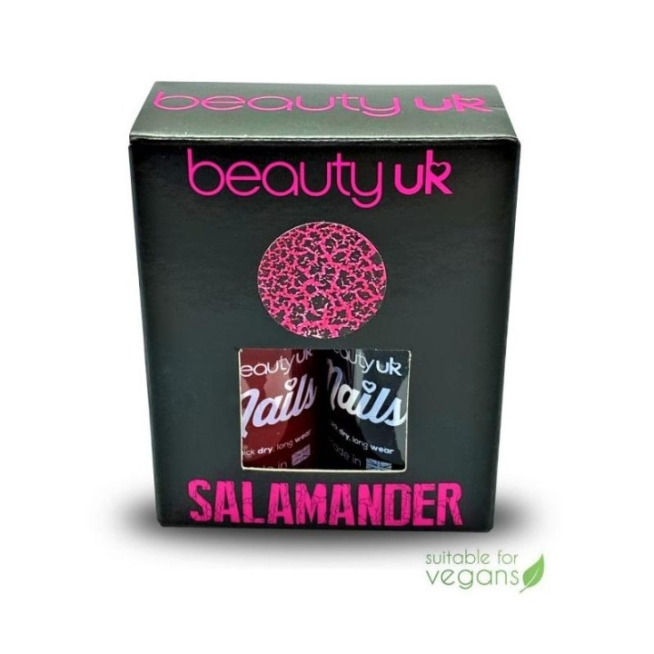 Beauty UK Nails Wild Things - Salamander 2x11ml in de groep BEAUTY & HEALTH / Manicure/pedicure / Nagellak bij TP E-commerce Nordic AB (C04523)