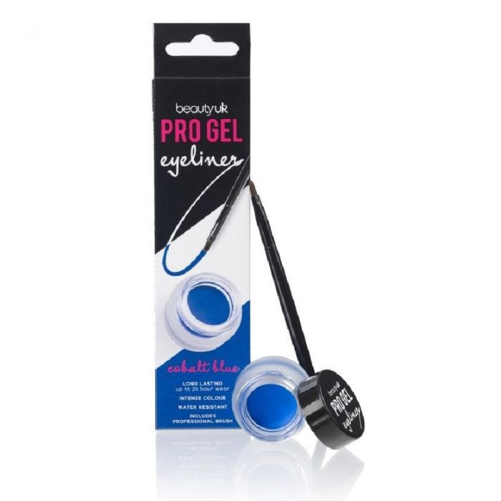 Beauty UK Pro Gel Eyeliner Cobalt Blue 4,5g in de groep BEAUTY & HEALTH / Makeup / Ogen & Wenkbrauwen / Eyeliner / Kajal bij TP E-commerce Nordic AB (C04527)