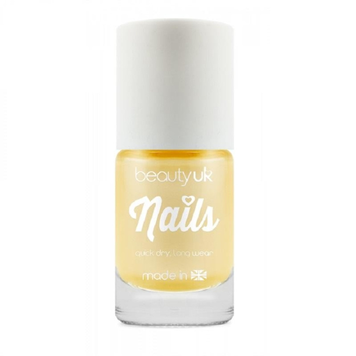 Beauty UK Candy Pearl Nail Polish - Lemon in de groep BEAUTY & HEALTH / Manicure/pedicure / Nagellak bij TP E-commerce Nordic AB (C04537)