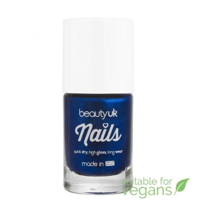 Beauty UK Nail Polish no.18 - Great Blue Beyond in de groep BEAUTY & HEALTH / Manicure/pedicure / Nagellak bij TP E-commerce Nordic AB (C04539)