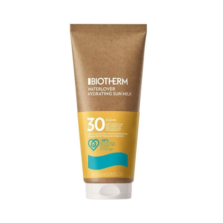 Biotherm Waterlover Hydrating Sun Milk 30SPF 200ml in de groep BEAUTY & HEALTH / Huidsverzorging / Zonnebank / Zonnebescherming bij TP E-commerce Nordic AB (C04566)