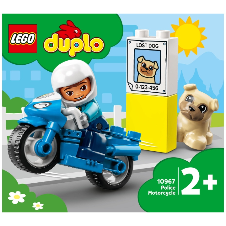 Duplo - Polismotorcykel 10967 in de groep SPEELGOED, KINDER- & BABYPRODUCTEN / Speelgoed / Bouwspeelgoed / Lego bij TP E-commerce Nordic AB (C04690)