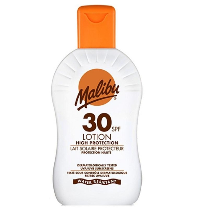 Malibu Sun Lotion SPF30 200ml in de groep BEAUTY & HEALTH / Huidsverzorging / Zonnebank / Zonnebescherming bij TP E-commerce Nordic AB (C04773)