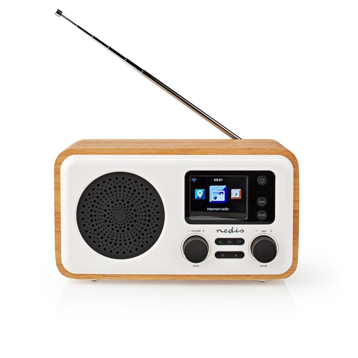 Nedis Internetradio | Tafelmodel | Bluetooth® / Wi-Fi | DAB+ / FM / Internet | 2.4 