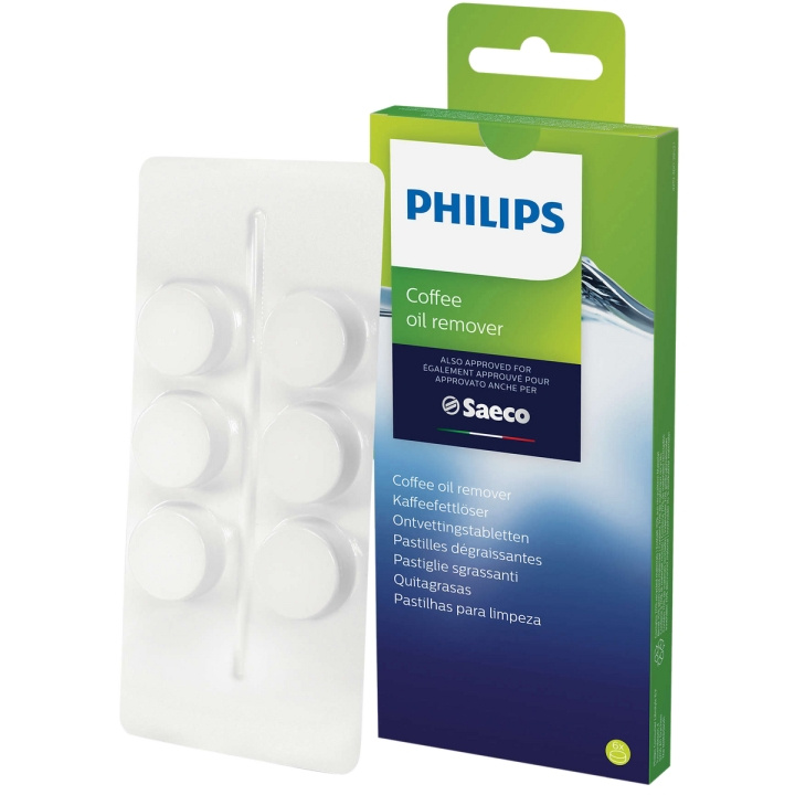 Philips CA6704/10 Reinigingstablet Espresso-Apparaat - 6 stuks in de groep HUISHOUDEN & TUIN / Huishoudelijke apparaten / Koffiezetapparaten en accessoires / Filters & Accessoires bij TP E-commerce Nordic AB (C04795)