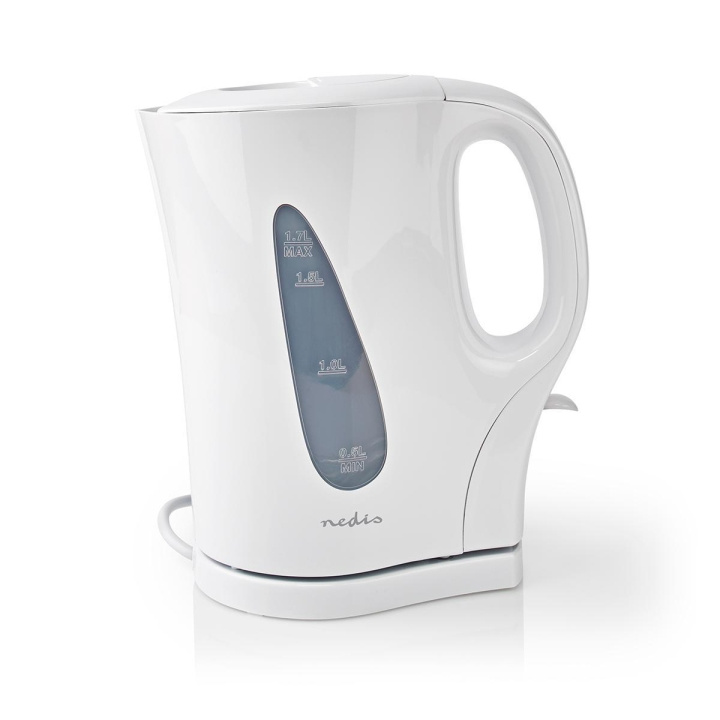 Nedis Waterkoker | 1.7 l | Kunststof | Wit | Strix®-controller | Droogkookbeveiliging in de groep HUISHOUDEN & TUIN / Huishoudelijke apparaten / Water & Sap / Waterkokers bij TP E-commerce Nordic AB (C04810)
