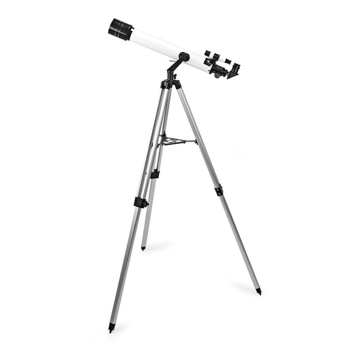 Nedis Telescoop | Diafragma: 70 mm | Brandpuntsafstand: 700 mm | Finderscope: 5 x 24 | Maximale werkhoogte: 125 cm | Tripod | Wit / Zwart in de groep SPORT, VRIJE TIJD & HOBBY / Buitenrecreatie / Verrekijker bij TP E-commerce Nordic AB (C04863)