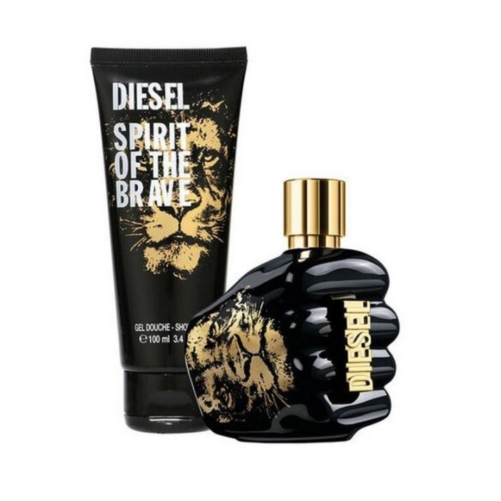 Giftset Diesel Spirit Of The Brave Edt 50ml + Showergel 100ml in de groep BEAUTY & HEALTH / Geuren & Parfum / Parfum / Parfum voor hem bij TP E-commerce Nordic AB (C04912)