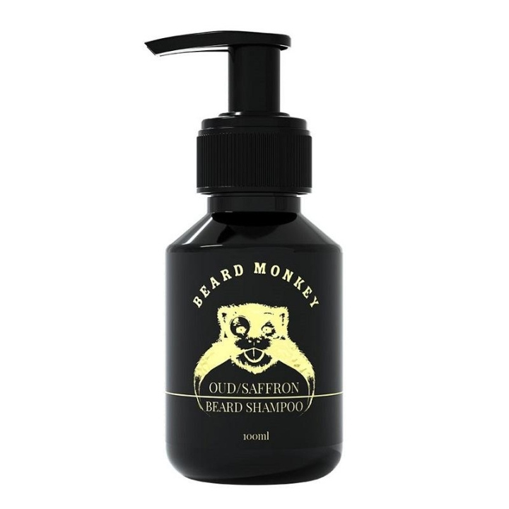 Beard Monkey Beard Shampoo Oud/Saffron 100ml in de groep BEAUTY & HEALTH / Haar & Styling / Baardverzorging / Baardolie bij TP E-commerce Nordic AB (C04958)