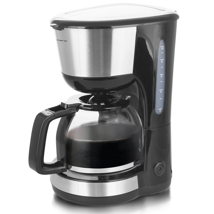 Kaffebryggare 1000Watt 1,25l in de groep HUISHOUDEN & TUIN / Huishoudelijke apparaten / Koffiezetapparaten en accessoires / Koffiezetapparaten bij TP E-commerce Nordic AB (C04969)