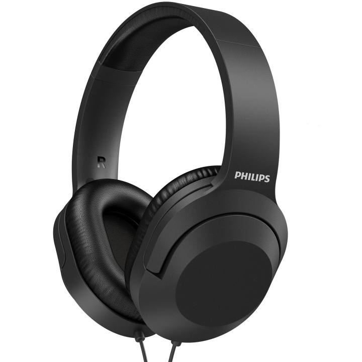 Philips Over-ear-koptelefoon met snoer Zwart in de groep HOME ELECTRONICS / Audio & Beeld / Koptelefoon & Accessoires / Koptelefoon bij TP E-commerce Nordic AB (C04989)