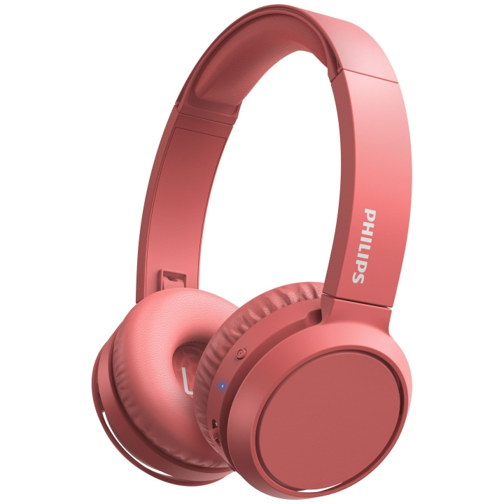 Philips Bluetooth-hoofdtelefoon voor op het oor Rood in de groep HOME ELECTRONICS / Audio & Beeld / Koptelefoon & Accessoires / Koptelefoon bij TP E-commerce Nordic AB (C04992)