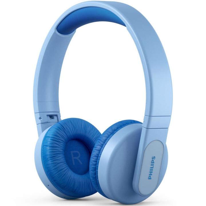 Philips Trådlösa On-ear-hörlurar för barn Blå in de groep HOME ELECTRONICS / Audio & Beeld / Koptelefoon & Accessoires / Koptelefoon bij TP E-commerce Nordic AB (C04994)