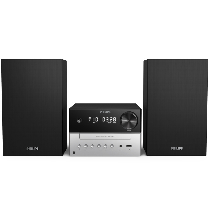 Klassisk mini-stereo CD/Radio/ in de groep HOME ELECTRONICS / Audio & Beeld / Thuisbioscoop, Hifi en Draagbaar / Compacte stereo- en platenspelers bij TP E-commerce Nordic AB (C04997)