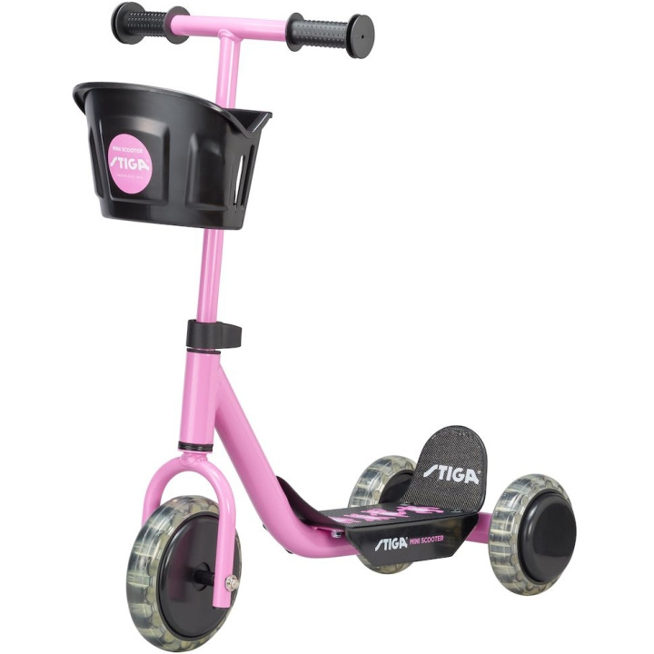 STR Scooter Mini Kid 3W Pink in de groep SPEELGOED, KINDER- & BABYPRODUCTEN / Buitenspeelgoed / Fietsen & Steppen bij TP E-commerce Nordic AB (C05040)